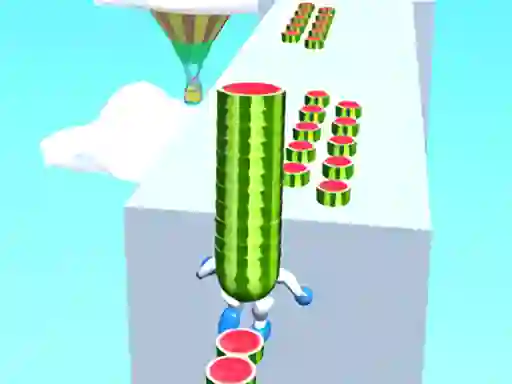 Mchezo Watermelon Run online