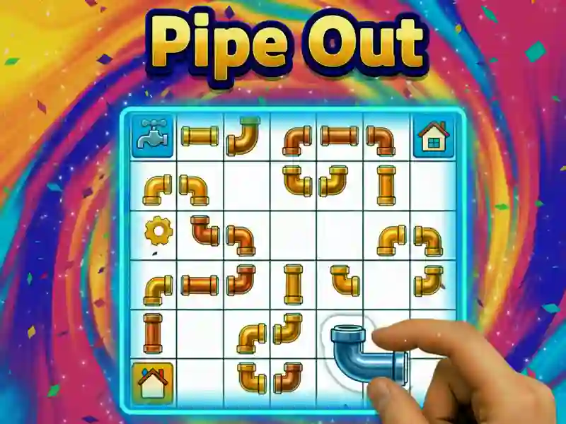 Mchezo Pipe Out online