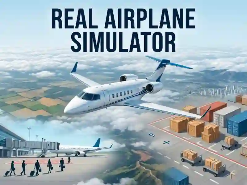 Mchezo Real Airplane Simulator online