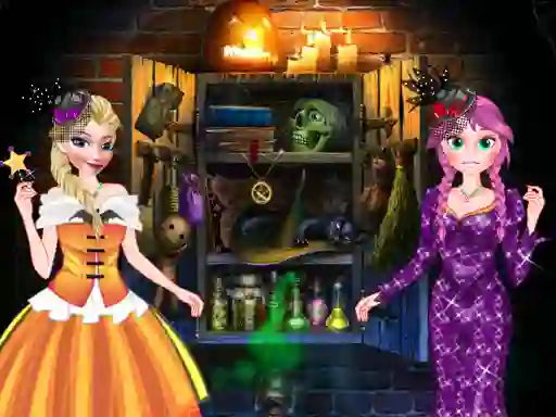 Mchezo Princess Halloween Party Dress online