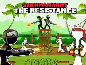 Mchezo Stickman Army: The Resistance online