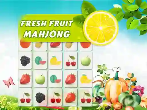 Mchezo Fresh Fruit Mahjong online