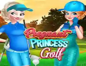 Mchezo Pregnant Princess Golfs online