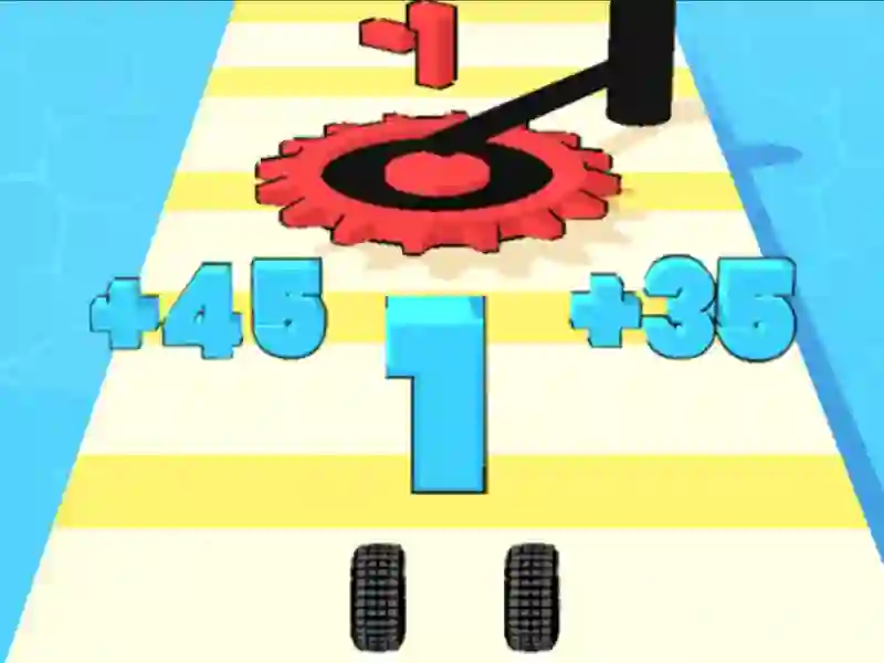 Mchezo Number Run 3D online