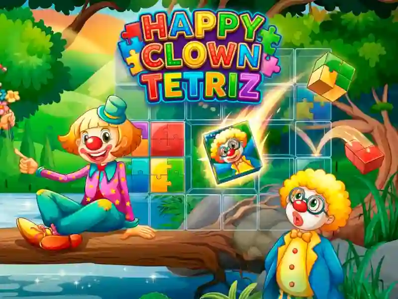 Mchezo Happy Clown Tetriz online