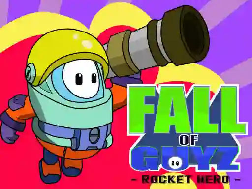 Mchezo Fall Guys Rocket Hero online