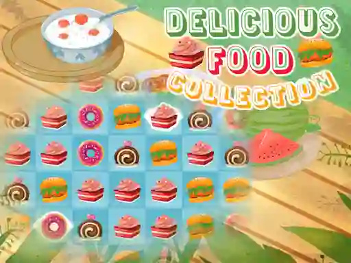 Mchezo Delicious Food Collection online