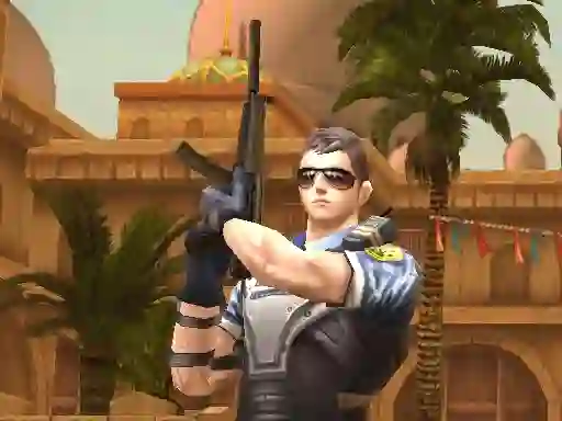 Mchezo War Gun Commando online