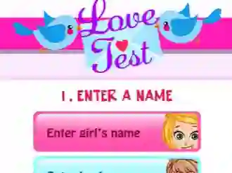 Mchezo Princess Love Test online