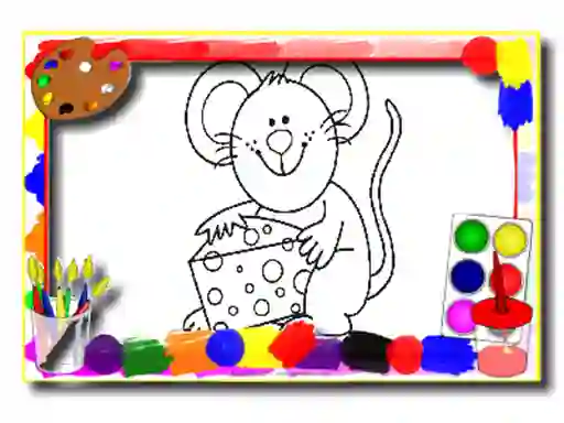 Mchezo Kids Cartoon Coloring Book online