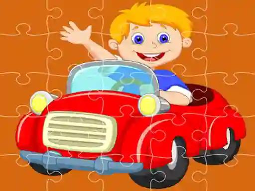 Mchezo Pedal Cars Jigsaw online