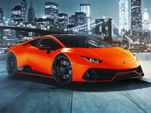 Mchezo Lamborghini Huracan Evo Puzzle online