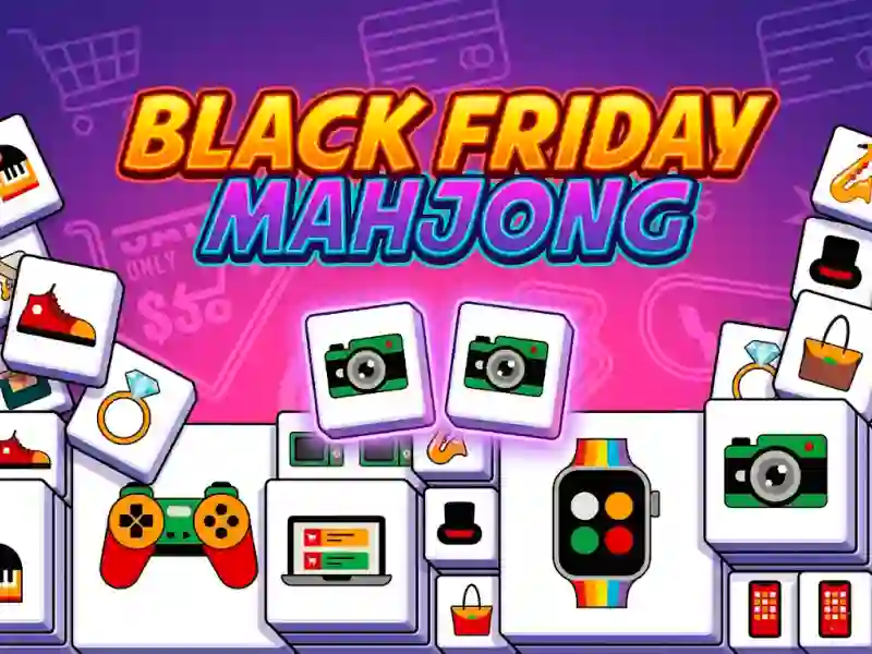 Mchezo Black Friday Mahjong online