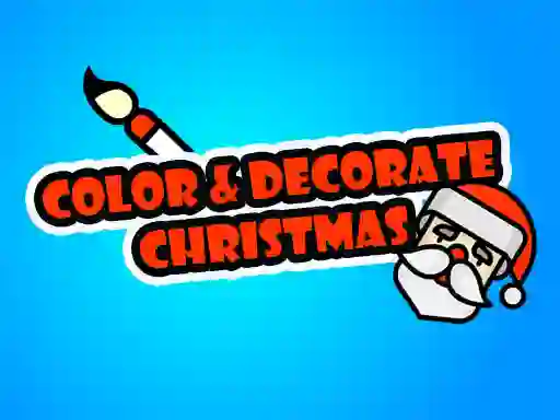 Mchezo Color & Decorate Christmas online