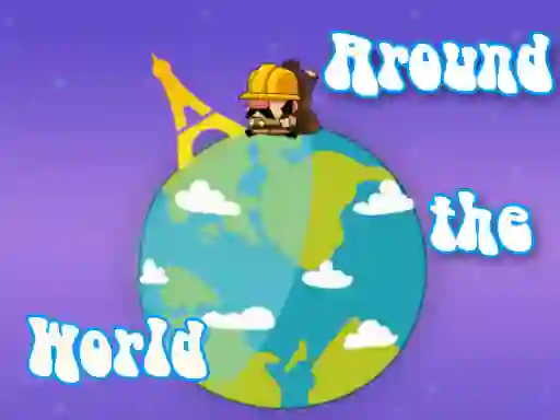 Mchezo Around The World With Jumping online