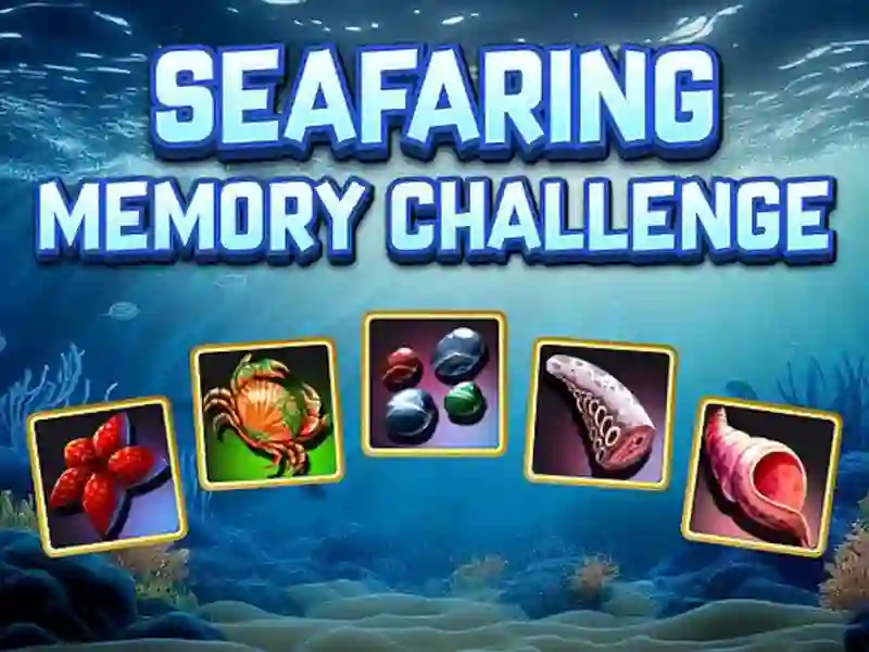 Mchezo Seafaring Memory Challenge online