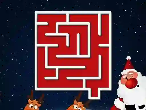 Mchezo Christmas Maze online