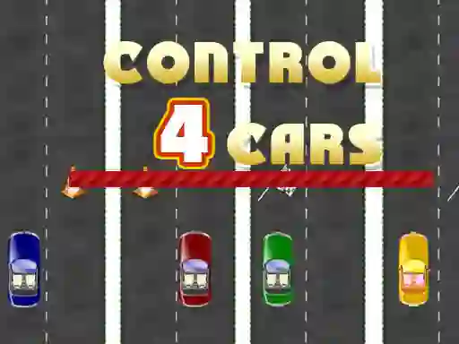 Mchezo Control 4 Cars online