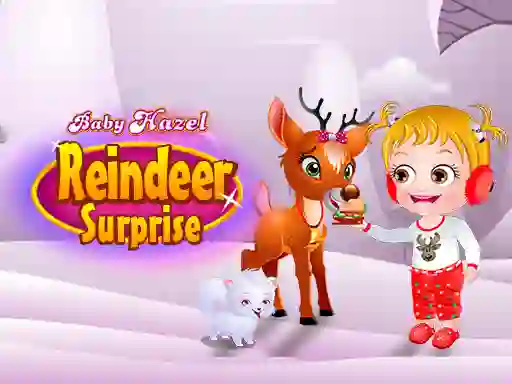 Mchezo Baby Hazel. Reindeer surprise online