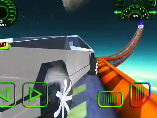 Mchezo Cyber Truck Race Climb online