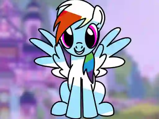 Mchezo My Little Pony Coloring Book online