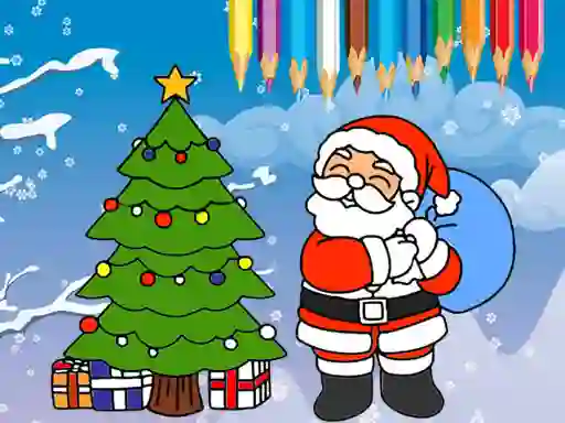 Mchezo Coloring Christmas Tree online