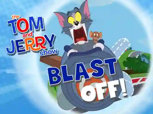 Mchezo The Tom and Jerry Show Blast off! online