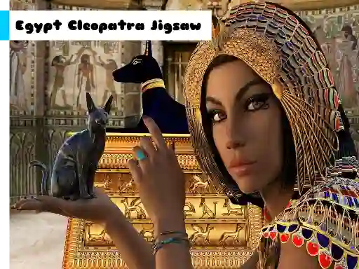 Mchezo Egypt Cleopatra Jigsaw online
