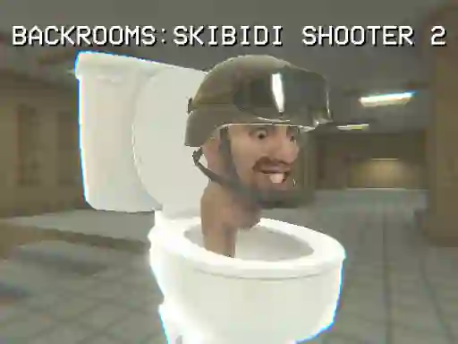 Mchezo Backrooms: Skibidi Shooter 2 online