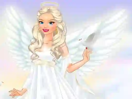 Mchezo Sweet angel dress up online