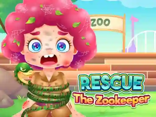 Mchezo Funny Rescue Zookeeper online