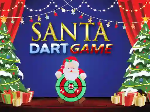 Mchezo Santa Dart Game online
