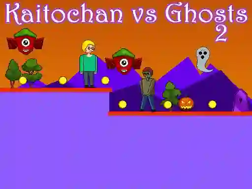 Mchezo Kaitochan vs Ghosts 2 online