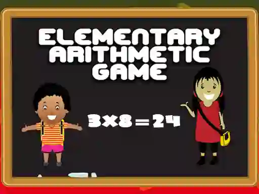 Mchezo Elementary Arithmetic Math online