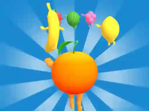 Mchezo Fruit War online