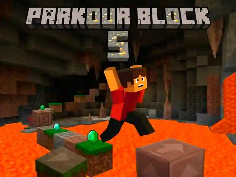 Mchezo Parkour Block 5 online