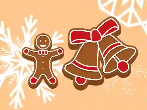 Mchezo Gingerbreadman Coloring online