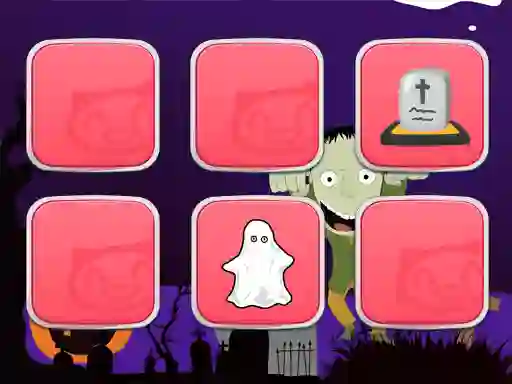 Mchezo Memory Halloween online