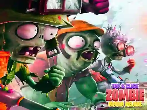 Mchezo Tap & Click Zombie Mania Deluxe online