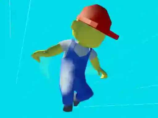 Mchezo Parkour Run 3d.io online