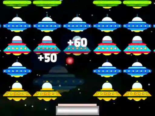 Mchezo UFO arkanoid deluxe online