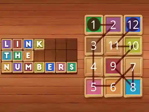 Mchezo Link The Numbers online