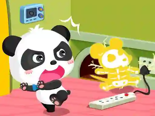 Mchezo Baby Panda Home Safety online