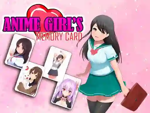 Mchezo Anime Girls Memory Card online