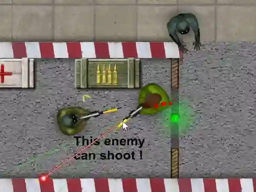 Mchezo Zombie Shooting 2D online