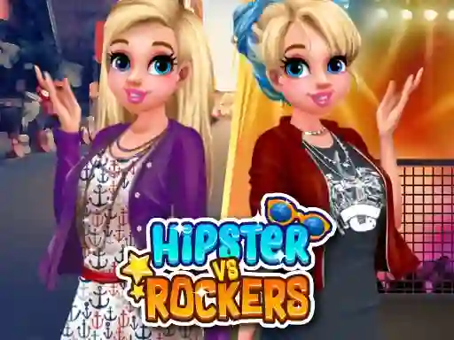 Mchezo Hipsters vs Rockers online