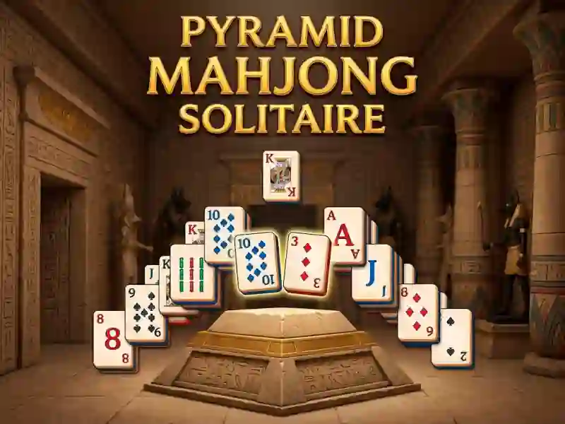 Mchezo Pyramid Mahjong Solitaire online