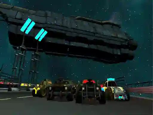Mchezo Moon Car Stunt online