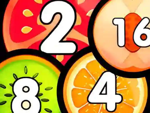 Mchezo Merge Balls Shooter 2048 Connect Fruits online