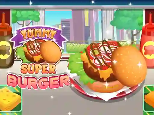 Mchezo Yummy Super Burger online